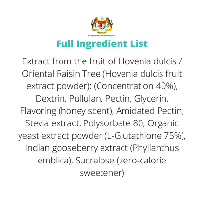 ORO FIRST Hangover Prevention Strips - 1 Box (10 Servings)